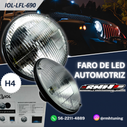 FARO LED REDONDO DELANTERO